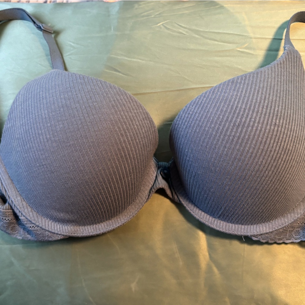 Victoria’s Secret Cotton T-Shirt Push Up Bra
